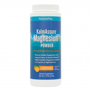 Nature's Plus Kalmassure Magnesium Powder Refreshing Orange 1.15 lbs