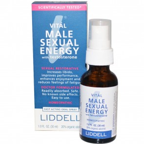Liddell Laboratories - Vital Male Sexual Energy Homeopathic Oral Spray - 1 oz