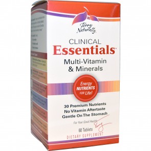 Terry Naturally Clinical Essentials Multi-Vitamin & Minerals 60 Tablets