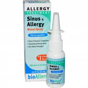 BioAllers Sinus and Allergy Relief Nasal Spray 0.8 fl oz
