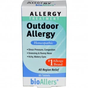 bioAllers Allergy Treatment All Region Relief Outdoor Allergy 60 Tablets