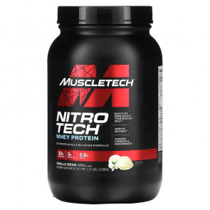 MuscleTech Nitro Tech Whey Protein Vanilla 2 lbs