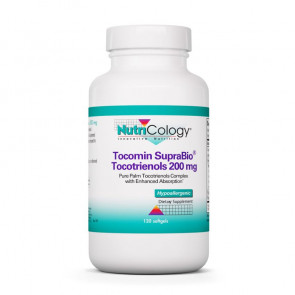 Nutricology Tocomin SupraBio Tocotrienols 200 mg 120 Softgels