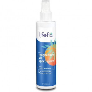 Life-Flo Magnesium Oil Sport Spray with Arnica Montana with Peppermint & Eucalyptus Oil 8 fl oz