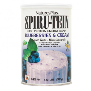 Spirutein Blueberries & Cream 1.12 lbs by Nature's Plus