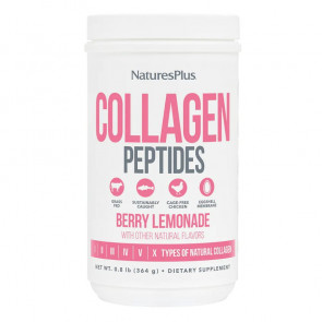 Natures Plus Collagen Peptides Berry Lemonade 0.8 lb