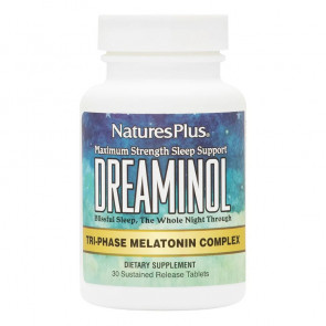 Nature's Plus Dreaminol Sustained Release Bilayer 30 Tablets