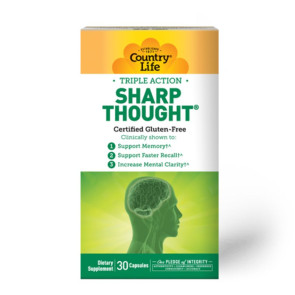 Country Life Sharp Thought 30 Capsules