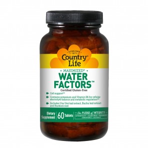 Country Life Water Factors 60 Tablets