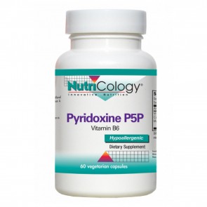 Nutricology Pyridoxine P5P (B-6) 60 Vegicaps