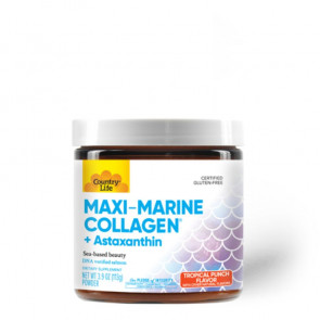 Country Life Maxi-Marine Collagen + Astaxanthin 3.9 oz