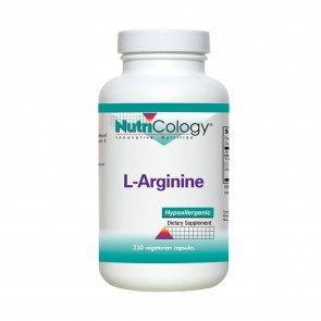 Nutricology L-Arginine 500 Mg 250 Vegicaps