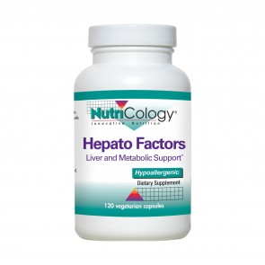 Nutricology Hepato Factors 120 Vegicaps