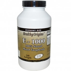 Healthy Origins E-1000 240 Softgels