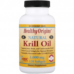 Healthy Origins Krill Oil 1,000 mg 120 Softgels