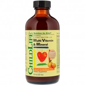 Child Life Essentials Child Multi Vitamin & Mineral Liquid Orange/Mango Flavor 8 oz