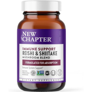 New Chapter Immune Support Reishi & Shiitake 120 Capsules