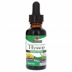 Nature's Answer Hyssop Alcohol Free Extract 1 oz