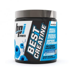 BPI Sports Best Creatine Icy Blue Raz 50 Servings