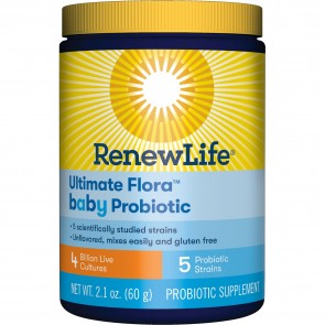 Renew Life Ultimate Flora Baby Probiotic 4 Billion 2.1 oz (60 Grams)