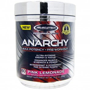 Muscletech Anarchy Pink Lemonade 10.9 oz