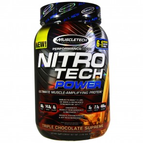 MuscleTech Nitro Tech Power Triple Chocolate Supreme 2 lbs