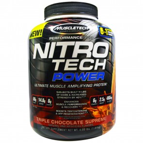 MuscleTech Nitro Tech Power Triple Chocolate Supreme 4 lbs