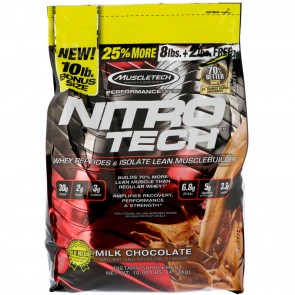 MuscleTech Nitro Tech Milk Chocolate 10 lbs