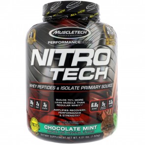 MuscleTech Nitro Tech Chocolate Mint 4 lbs