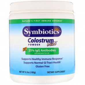 Symbiotics Colostrum Plus Powder with Immulox 6.3 oz