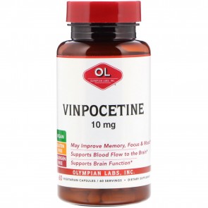 Olympian Labs Inc Vinpocetine 10 mg 60 Veggie Caps