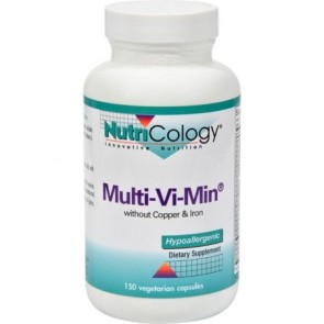 Nutricology Multi-Vi-Min W/O Cu & Fe 150 Vegicaps