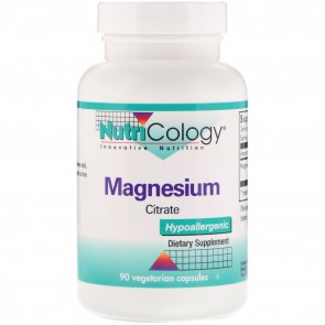 Nutricology Magnesium Citrate 90 Vegicaps