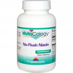 Nutricology No-Flush Niacin 75 Vegicaps