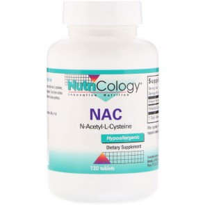 Nutricology N-Acetyl-L-Cysteine 120 Tablets