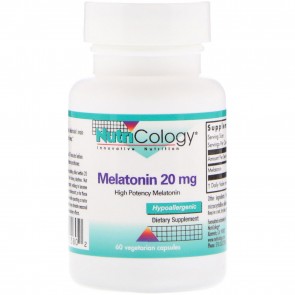 Nutricology Melatonin 20 Mg 60 Vegicaps