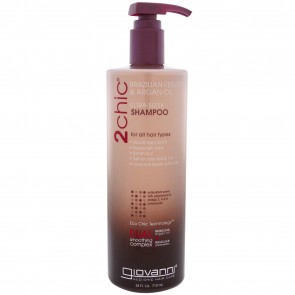 Giovanni Cosmetics 2Chic Brazilian Keratin & Argan Oil Ultra-Sleek Shampoo - 24 fl oz bottle