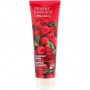 Desert Essence Organics Shampoo For Shine Enhancing Red Raspberry 8 oz.