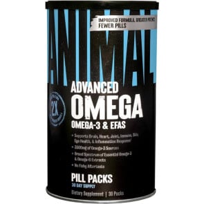 Animal advanced omega-3 y efas 30 paquetes