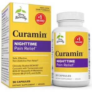Terry Naturally Curamin Nightime Pain Relief 30 Capsules