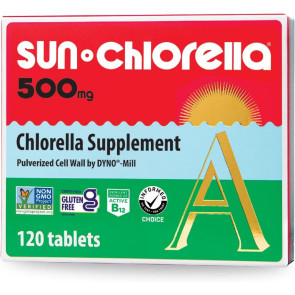 Sun Chlorella 500 मिलीग्राम 120 गोलियाँ