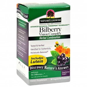 Natures Answer Bilberry 60 Capsules
