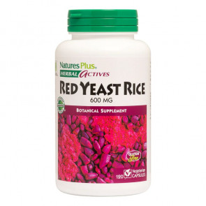 Nature's Plus Red Yeast Rice 600 Mg 120 Vegetable Capsules