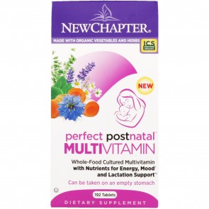 New Chapter Perfect Postnatal Multivitamin 192 Tablets