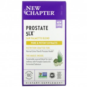 New Chapter Supercritical Prostate 5LX 180 Veggie Capsules