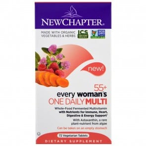 New Chapter Every Woman's One Daily 55+ Multivitamin 72 Tablets 