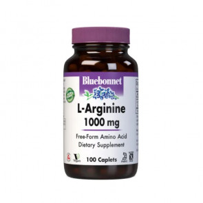 Bluebonnet L-Arginine 1000 mg 100 Caplets