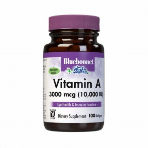 Bluebonnet Vitamin A 3000mcg 10,000 IU