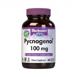 Bluebonnet Nutrition Pycnogenol 100 mg 60 Vegetable Capsules