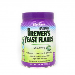 Bluebonnet Nutrition Super Earth Brewer's Yeast Flakes 7.4 oz